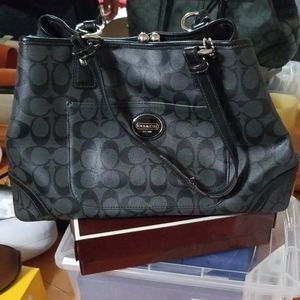 Coach black purse